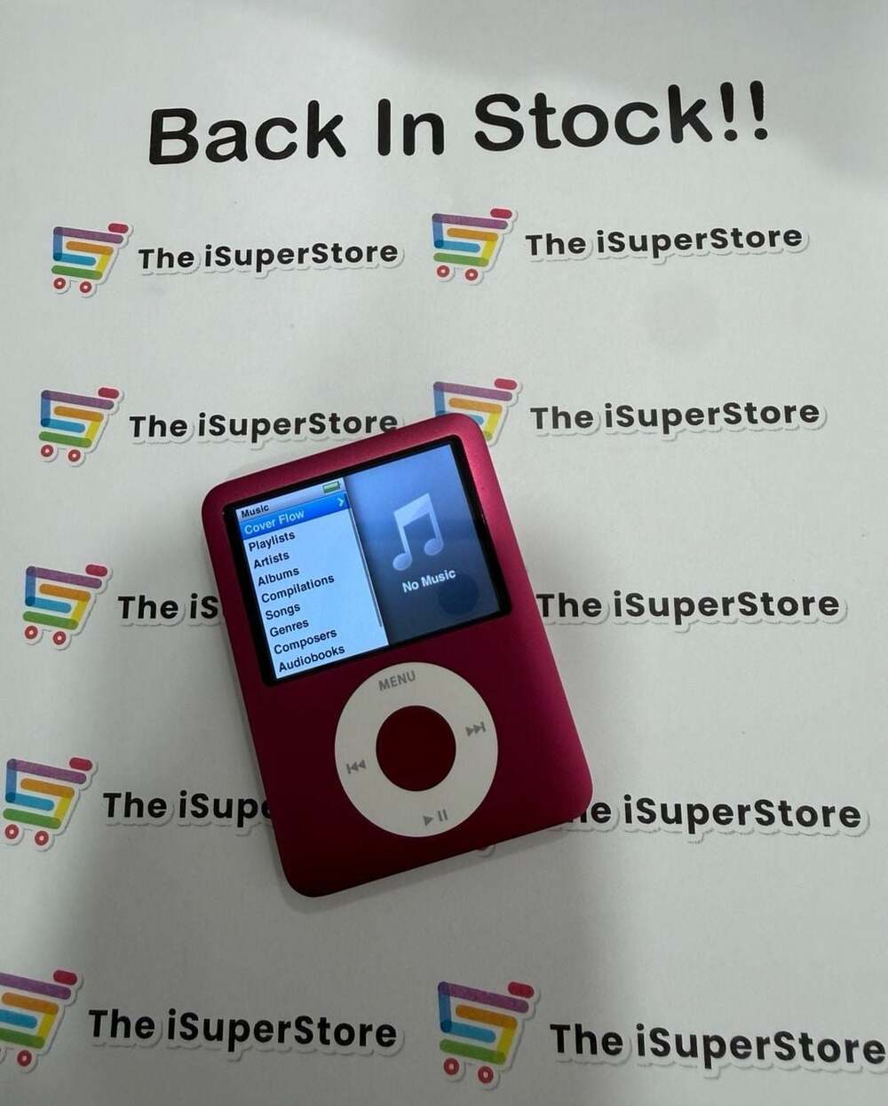 Refurbished Apple iPod Nano 3rd Generation 8GB Red Bundle 1 YR CPS warranty - Picture 2 of 7
